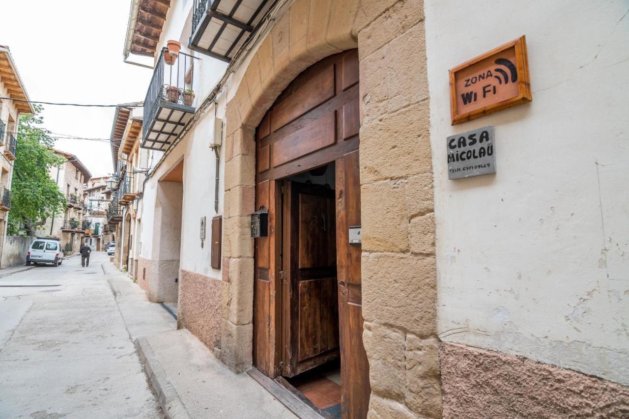 Appartamento Casa Micolau Beceite Esterno foto